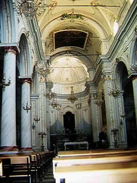 Church in Santo Stefano Quisquina, Sicily